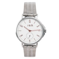 JAG Men's Milton Analogue Watch J2784A Silver