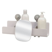Joseph Joseph EasyStore Large Shower Caddy with Mirror White