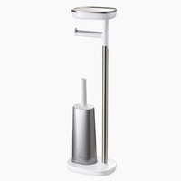 Joseph Joseph EasyStore Plus Toilet Roll Holder with Toilet Brush