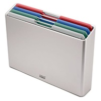 Joseph Joseph Folio 4 Piece Large Chopping Board Set Silver/Coast