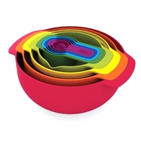 Joseph Joseph Nest 9 Plus Food Preparation Set Red