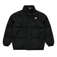 Kappa Men's Authentic Saffi Puffer Jacket Black Onyx (S-XXXL)