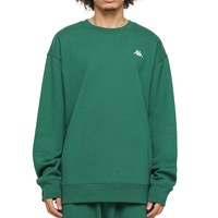 Kappa Men's Authentic Steve Crew Sweat Green Posy (S-XXL)