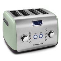 KitchenAid 4 Slice Artisan Automatic Toaster Pistachio - 5AKMT423PT