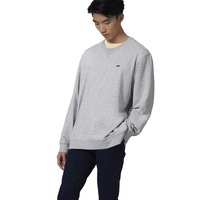 Lacoste Men's Essentials Crew Neck Sweat Silver Chine (S, M, L)