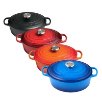 Le Creuset Signature Cast Iron Oval French Oven Casserole (27cm/4.1L, 29cm/4.7L)