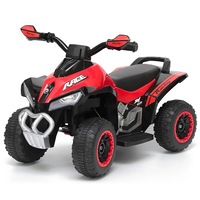 Lenoxx Kids' Quad Raptor Electric 6V Ride-On Toy Bike Red