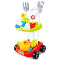 Lenoxx Kids Pretend Gardening Trolley Playset