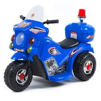 Lenoxx Kids' Ride On Electric 6V Toy Motorcycle Blue