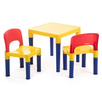 Lenoxx Kids Plastic Activity Table & 2 Chairs Playset