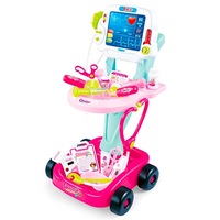 Lenoxx Kids Pretend Medical Doctor Cart Playset