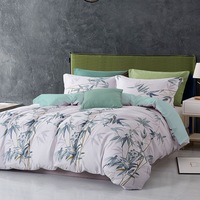 Luxton Printed Bamboo Quilt Cover Set (Queen, King)