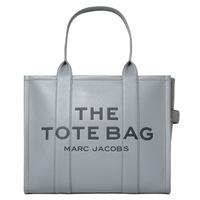 Marc Jacobs The Leather Large Tote Bag Wolf Grey