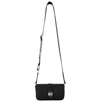 Michael Kors Greenwich Extra-Small Saffiano Leather Sling Crossbody Bag Black