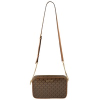 Michael Kors Jet Set Large East West Crossbody Bag Brown/Acorn