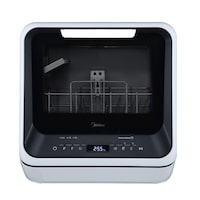 Midea Mini Second Generation Benchtop Portable Dishwasher (Black)