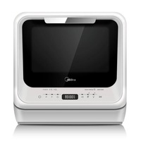 Midea Mini Second Generation Benchtop Portable Dishwasher (White)
