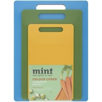 Mint Colour Coded Chopping Boards 4 Pack