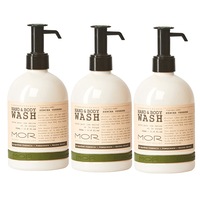 MOR Boutique Sencha Verbena Hand & Body Wash 3 Pack
