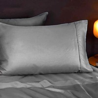 Morrissey 1700TC Cotton Rich Sheet Set Charcoal (Queen, King)