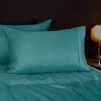 Morrissey 1700TC Cotton Rich Sheet Set Mineral Blue (Queen, King)