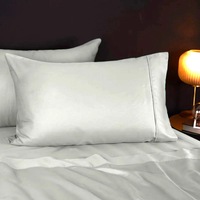 Morrissey 1700TC Cotton Rich Sheet Set Silver (Queen, King)