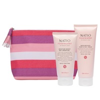 Natio Rosewater Hydration Face & Body Skincare Gift Pack