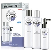Nioxin 3D Trial Kit System 5 Professional Hair Treatment (150ml x2, 50ml x1)