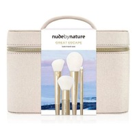 Nude by Nature Great Escape Luxe Travel Case Brush Gift Set