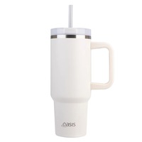 Oasis Commuter Stainless Double Wall Insulated 1.2L Travel Tumbler Alabaster