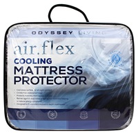 Odyssey Airflex Cooling Waterproof Mattress Protector (Single, King Single, Double, Queen, King)