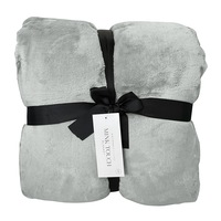 Odyssey Luxury Mink Blankets Silver (Single, Queen)