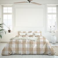 Odyssey Salisbury Quilt Cover Set Birch (Queen, King)