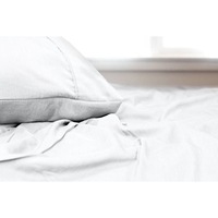 Odyssey Soft & Smooth Bamboo Blend Sheet Set White (Queen, King)