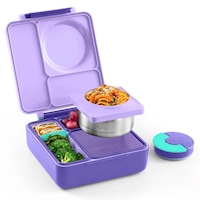 OmieBox Hot & Cold Bento Box Purple Plum