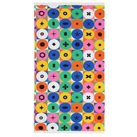 Onkaparinga Coloured Shapes Sand Free Towel with Bonus Drawstring Backpack