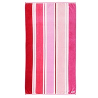 Onkaparinga Lenox Stripe Velour Beach Towel
