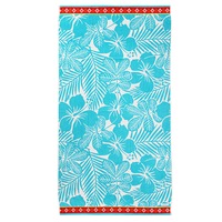 Onkaparinga Tropical Garden Velour Beach Towel