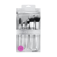 Platinum Complete Collection 5-Piece Makeup Brush & Wrap Set