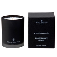 Royal Doulton Pomegranate & Sage Scented Candle 220g