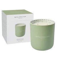 Royal Doulton Decor Sweet Pear & Citrus Scented Soy Candle 700g