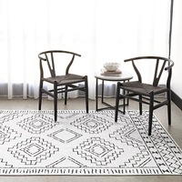 Rug Culture Machine Washable Kindred Leeroy White Rug (220cm, 270cm, 300cm)