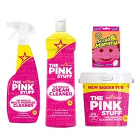 Scrub Mommy Sponge + The Pink Stuff Cleaning Set
