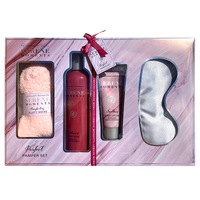 Serene Moments Bergamot, Lime & Patchouli 4 Piece Perfect Night Sleep Mask Bath & Body Gift Set