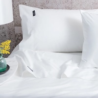 Sheraton Luxury 1200TC Sheet Set White (Queen, King)