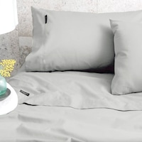 Sheraton Luxury 1200TC Sheet Set Silver (Queen, King)