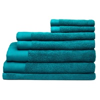 Sheraton Luxury Byron 7 Piece Cotton Towel Pack Teal