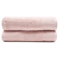 Sheraton Luxury Greenwich 2 Pack Bath Towels Peach