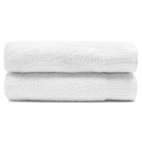 Sheraton Luxury Greenwich 2 Pack Bath Towels White