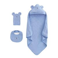 Sheridan Baby's First Towel Set Chambray